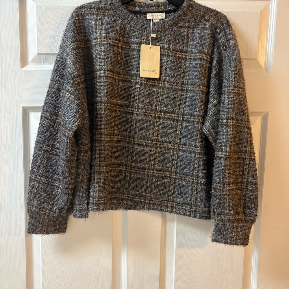 Anthro The Korner sweater